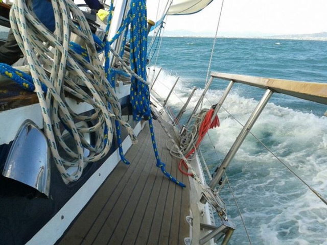 surcando los mares